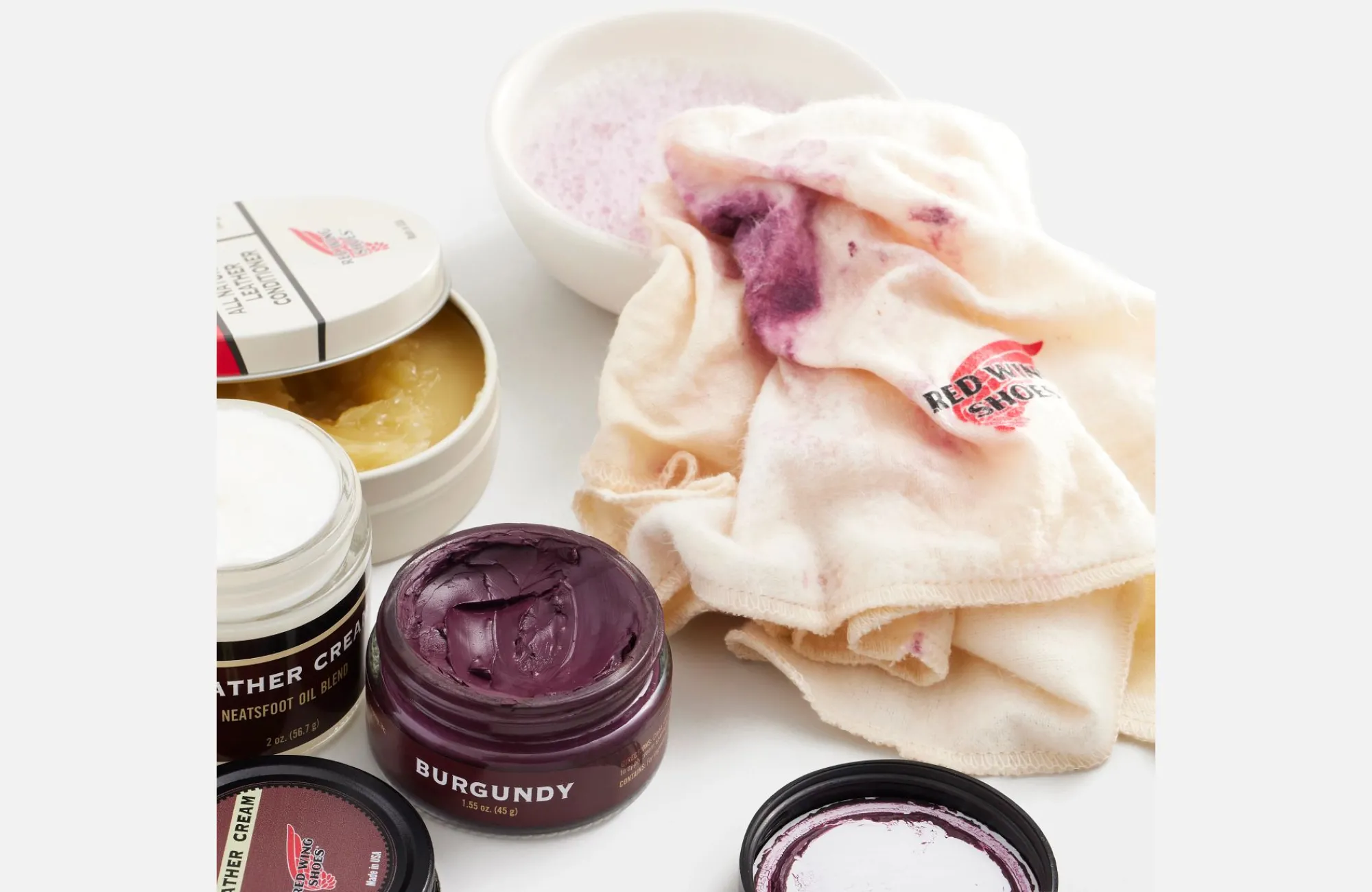 Care Products^Red Wing Shoes Burgundy Boot Cream